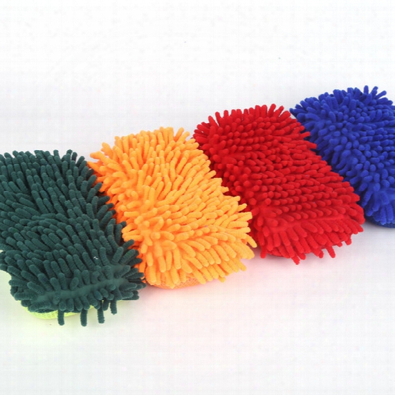 Cleaning Tool Car Wash Gloves Towel Car Wash Cleaning Glove Equipment Car Detailing Cloths Home Duster Cleaning