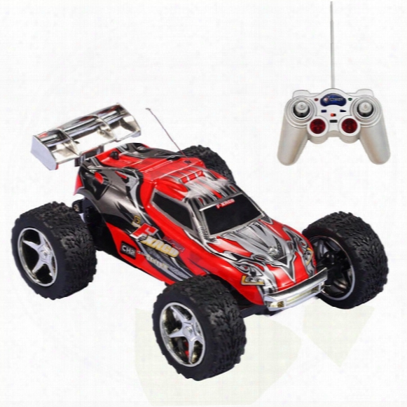 Remote Control Car,kawo 1:32 Scale High Speed Off-road Abc Channel 5 Speed Transmission 6 Position Control Electric Monster Trugg Toys