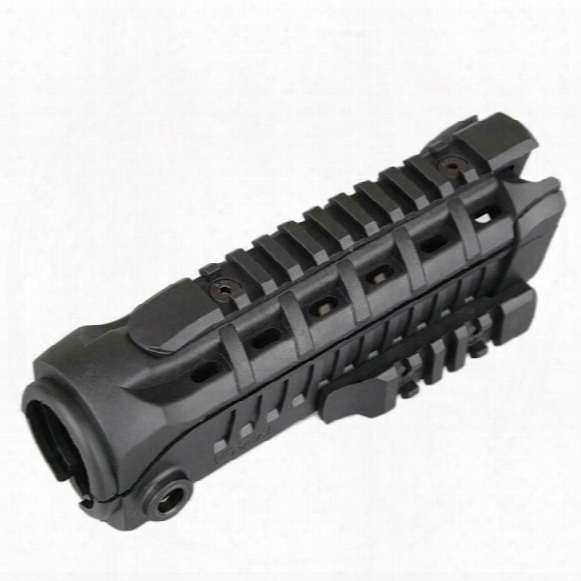 Sinairsoft Command Arms Caa M4s1 Hand Guard Handguard With Extra Rail Black De(m4s1-f-bk) For Ar Carbine M16 Ar15