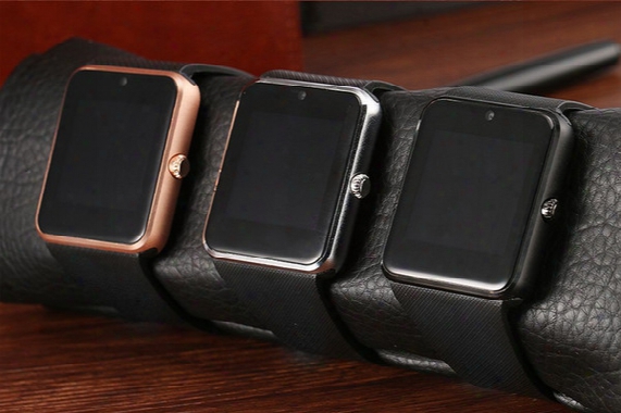 Smart Watch Clock Sync Notifier Support Sim Tf Card Bluetooth Smartwatch For Apple Android Phone