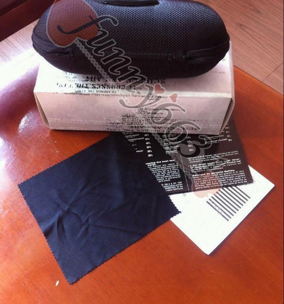 Summer Glasses Zipper Hard Case Sport Sunglasses Boxes ,bags Cert Cloth,card Man Glasses Case Balck Brand Case High Quality Free Shipping