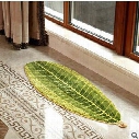 NEW TREND 2015 bathroom rugs and mats with leaf shape bedroom waterproof mats and carpets mats for living room modern