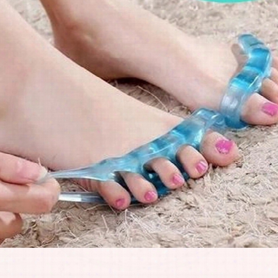 Toe Hallux Valgus Corrector Silicone Gel Spreader Feet Care Toe Separator Bunion Guard Toe Stretcher Straightener