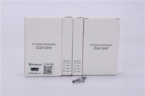 2015 T3s Mt3s Coil Unit Coil Head Original Kangertech For Cc Clear Cartomizer Rebuildable Atomizer 1.8ohm 2.2ohm 2.5ohm