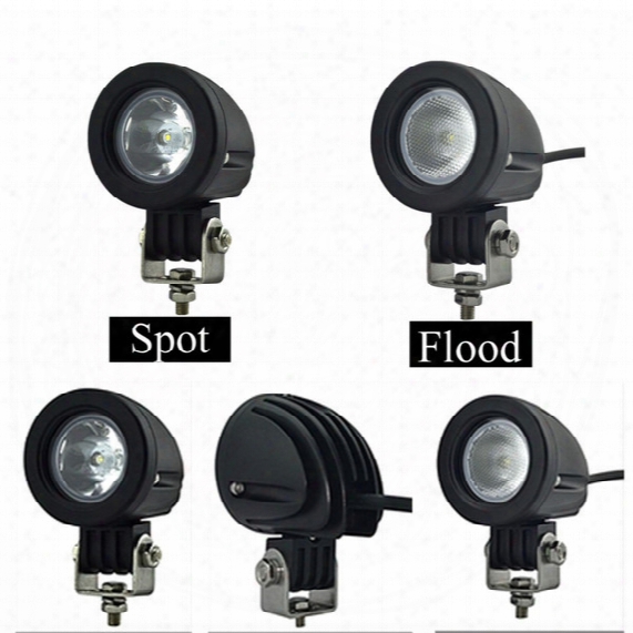 4800lm 10w 12v Car Cree Led Light Bar Work Lamp Flood Or Spot Light For Motorcycle Tractor Driving Offroad Boat Hunting Fishing Suv Atv