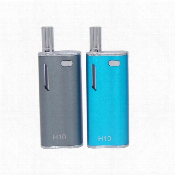 Authentic Hibron H10 E Cigarette Wax Oil Cartridge Vaporizer Starter Kits Ce3 Atomizer Vape Mod Oil Bud Touch Vape Pen Retail Smok
