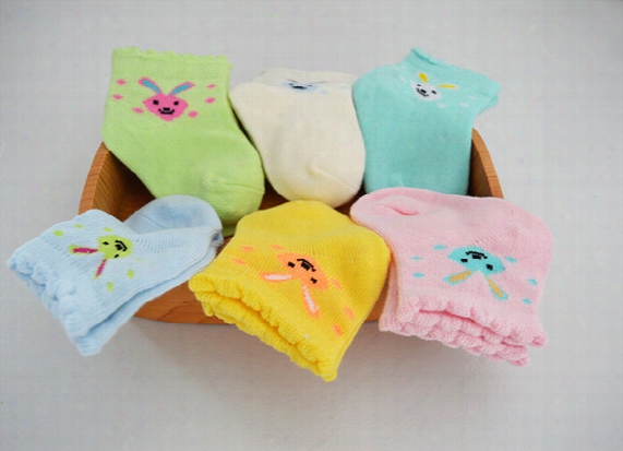 Baby Socks Unisex Baby Soft Cotton Long Rabbit Cute Cartoon Socks For 0-3 Years Old Baby Socks Yd-b-003