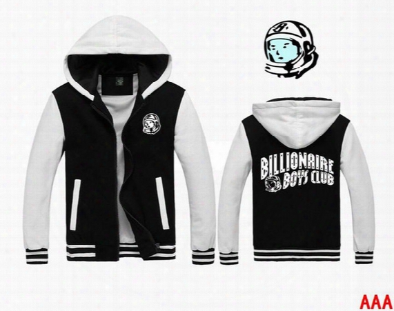 Bbc Hoodies 2016 New Style Hip-hop Classic Cardigan Zipper Sweatshirt Billionaire Boys Club Sweatshirt Sweater Jacket Large Size Clothes