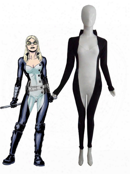Black & White Marvel Comics Mockingbird Spandex Superhero Costume Halloween Carnival Costumes Play