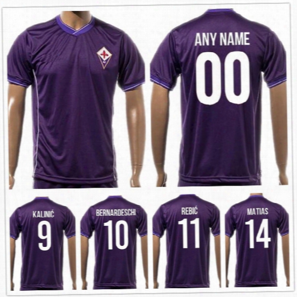 Fiorentina Soccer Jersey 14 Matias 20 B.valero 22 Rossi 30 Babacar 23 Pasqual 2 Gonzalo 98 Diakhate Florence Football Shirt Kit Uniform