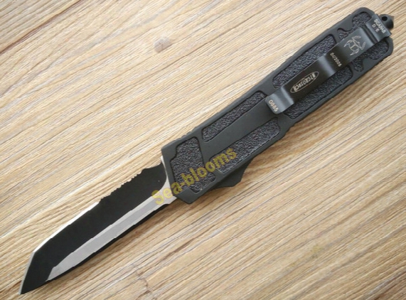 Microtech Scarab Serrated Tanto Point Nives For Sale Microtech Knives Hunting Knives With Retail Box B220m