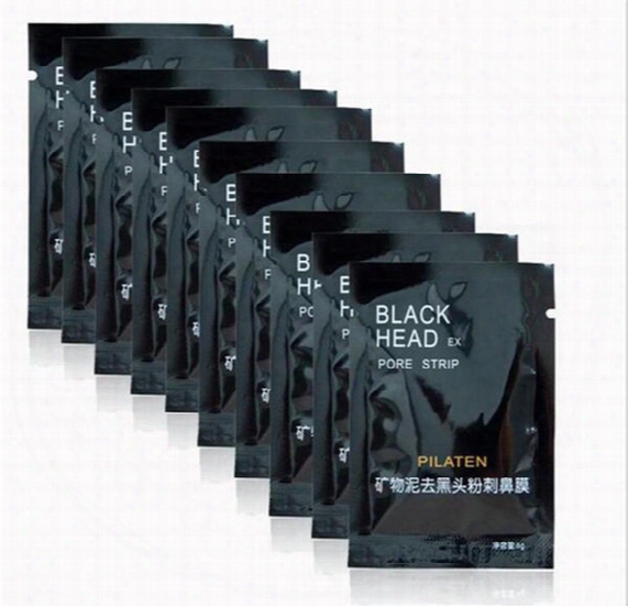 Pilaten Suction Black Mak Face Care Mask Deep Cleaning Tearing Style Pore Strip Deep Cleansing Nose Acne Blackhead Facial Mask Dhl Free