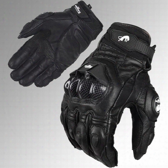 Professional France's Top Car Brands Jaguar Furygan Afs 6 Motorcycle Racing Gloves Carbon Fiber Leather Guantes Motorcycle