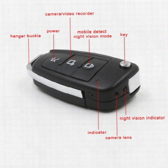 S820 1920*1080p Full Hd Mini Camera Car Key Camera Dvr Motion Detection Night Vision Camera