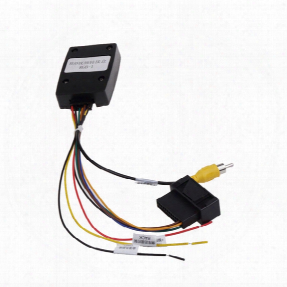 Volkswagen Passat Cc B6 B7 Tiguan Factory Original Rear Camera Plug Adapter Cable Rgb To Rca Connector Video Output Car Dvd Radio