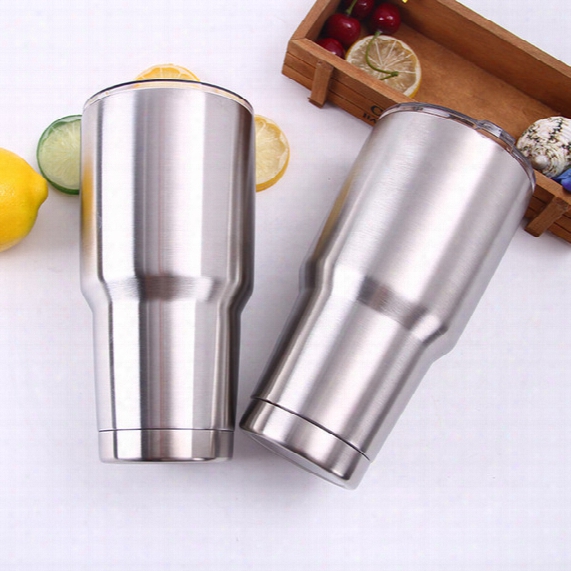 2017 30oz Stainless Steel Mugs Car Cups Double Wall Large Capacity Bilayer Vacuum Insulated Car Beer Cups Mugs