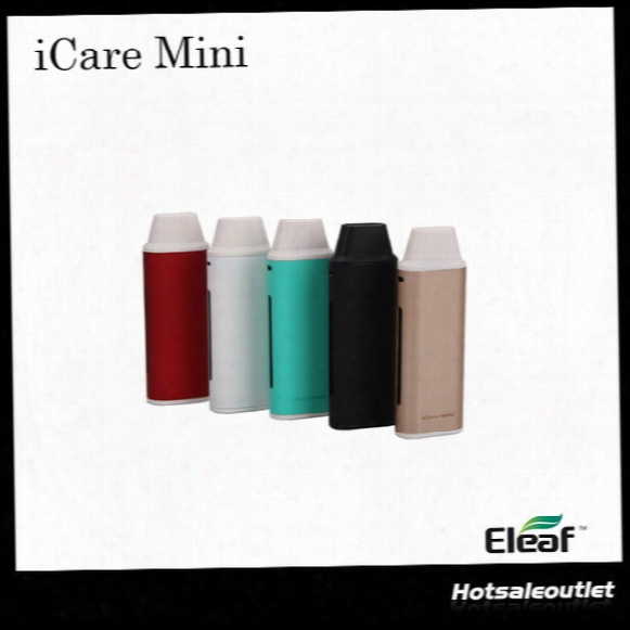 Authentic Eleaf Icare Mini Kit 1.3ml Internal Tank Airflow System With 320mah Battery Intuitive Three Color Leds 1.1ohm Ic Head