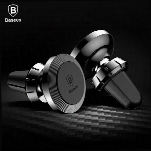 Baseus Aroma Universal Magnetic Phone Car Holder 360 Rotation Air Vent Monut Gps Car Magnet Phone Stand For Iphone Samsung