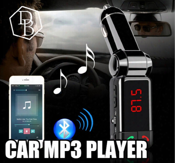 Bc06 Bluetooth Mp3 Caar Charger Bt Wide Use Wireless Music Player Bc-06 Support Tf Card Speaker Mini Dual Ports Charging Aux Fm Transmitter