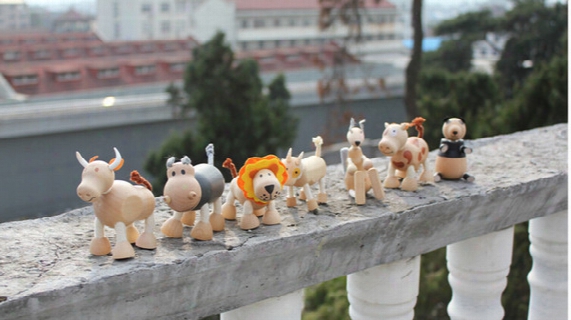 Brand New Maple Animal Australia Anamalz Organic Maple Wooden Animal Dolls Farm Educational Toys Wildlife Free Shipping