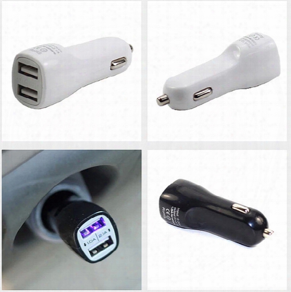 Car Charger Dual Usb 5v 2.1a 1a Dual Port Usb Car Charger For Ipad,for Iphone 4/5/6/6 Plus Samsung Galaxy S3 S4 S5 Not 3 Note 4 Mp3 / Mp4