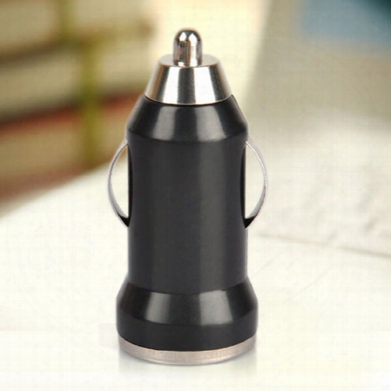 Colorful Bullet Mini Usb Car Charger Universal Adapter For Iphone 5 6 6s Plus S5 S6