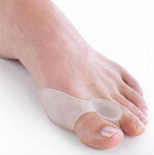 Dhl Free Shipping Gel Silicone Bunion Corrector Toe Protector Straightener Spreader Separator Foot Care Tool #71496
