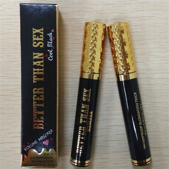 Faced Volume Mascara Better Than Sex Cool Black Mascara Tf Thinck Waterproof Elongation 10g High Quality Dhl Free