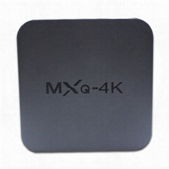Factory Mxq-4k Mxq 4k Smart Android 6.0 Tv Box Rockchip Rk3229 Cortex-a7 Quad Core 1gb+8gb Wifi Fully Loaded Kdplayer 16.1 Jarvis
