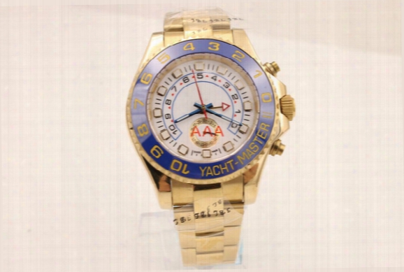 Factory Seller New Luxury Aaa 40mm 18k Gold Stainless Steel 116681 Mens Automatic Mechanical Movement Sapphire Watch Mens Wristwatches