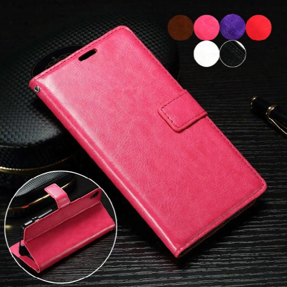 For Sony Xperia X Xa Retro Vintage Flip Wallet Leather Case Cover With Id Cards Stand Photo Frame Money Holder Pocket F5122