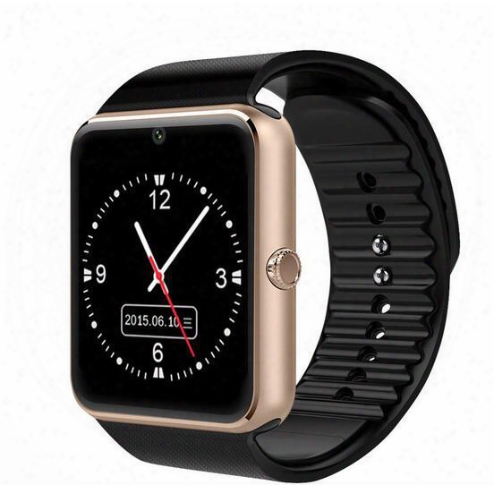 Gt08 Bluetooth Smart Watch With Sim Card Slot And Nfc Health Watchs For Android Samsung And Ios Apple Iphone Smartphone