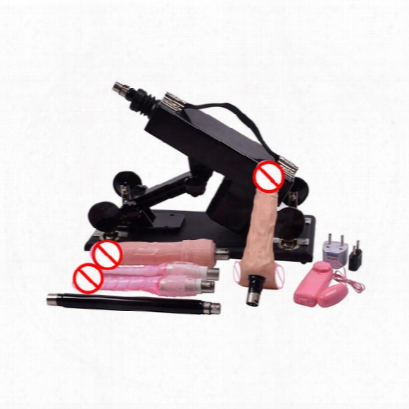 Hot Female Sex Machine Automatic Make Love Robot Fucking Machine With Many Dildo Attachment 6 Cm Retractable Masturbation Machine