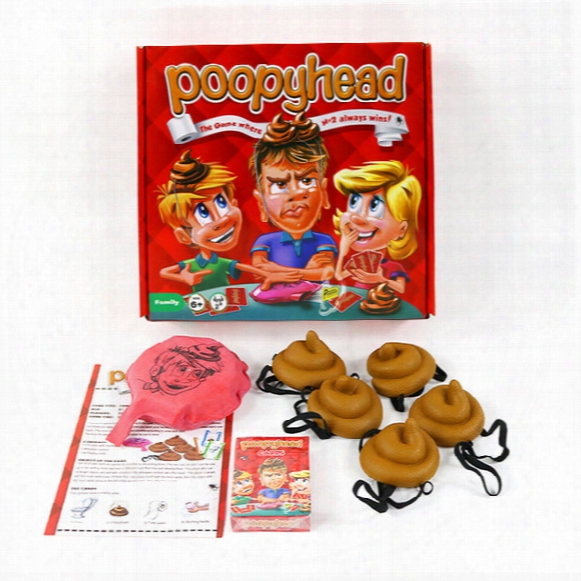 New Card Game Poopyhead Board Game Parent-child Interactive Gadgets Family Party Game Anti Stress Toys 2+players B1386