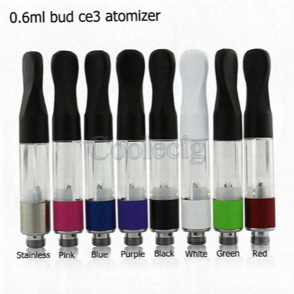 Original Bud Atomizer Refillable G2 Cartridge Ce3 Disposable Vaporizer 510 O Pen Ce3 Tank Oil Cartridge Vape Co2 Cartomizer E Cig Atomizer
