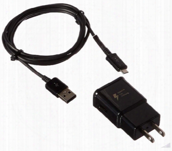 Original Oem Black Adaptive Rapid Wall Fast Car Charger For Galaxy S8/s8 Plus Ta20 + 1.5m Micro Usb Cable