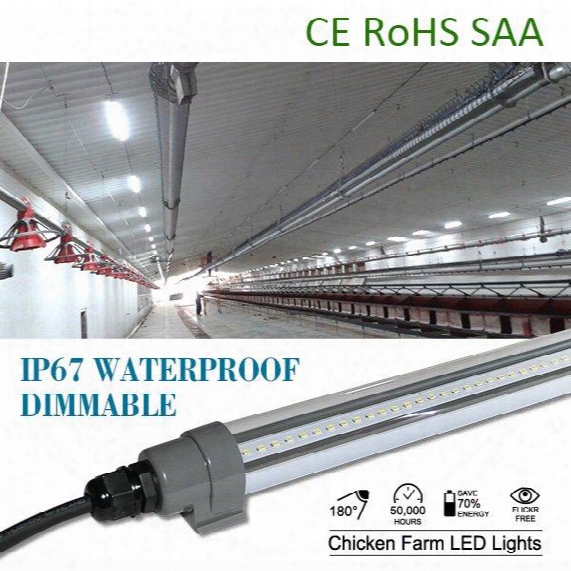 Super Bright T12 25w 30w Ip67 Tube Light Car Washes Surface Mounting 1200mm 1500mm Pc Pipe Waterproof Work Light For Damp Area