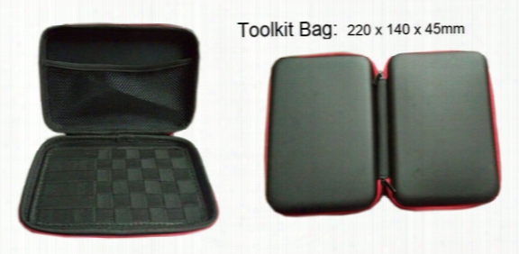Toolkit Zipper Carrying Cases Carry Ego Cigarette Case With Size: 220 X 140 X 45mm