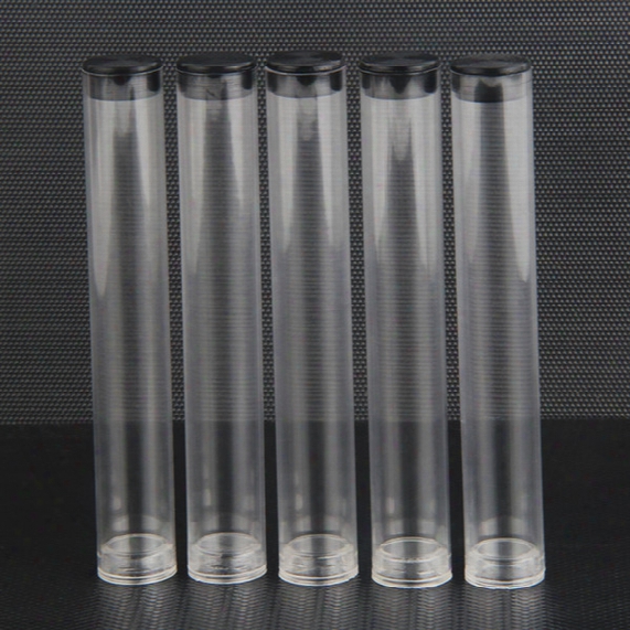 Vape Pen Package Cartridges Plastic Packaging Clear Tube For .3 .4 .5 .6 1ml Vape Cartridge Cigarette Tubes