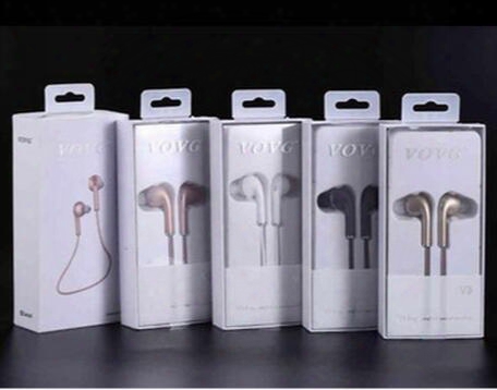 Vovg V3 Mini Bluetooth Earphone Csr4.1 Wireless Music Handsfree Car Driver Headset Phone Stealth Earbuds With Microphone With Hard Box