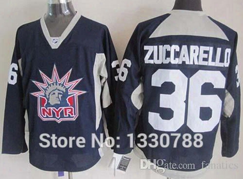 2016 Mens Ny Rangers Mats Zuccarello Liberty Logo Navy Blue Practice Alternate Stitched New York Rangers Cheap Hockey Jersey