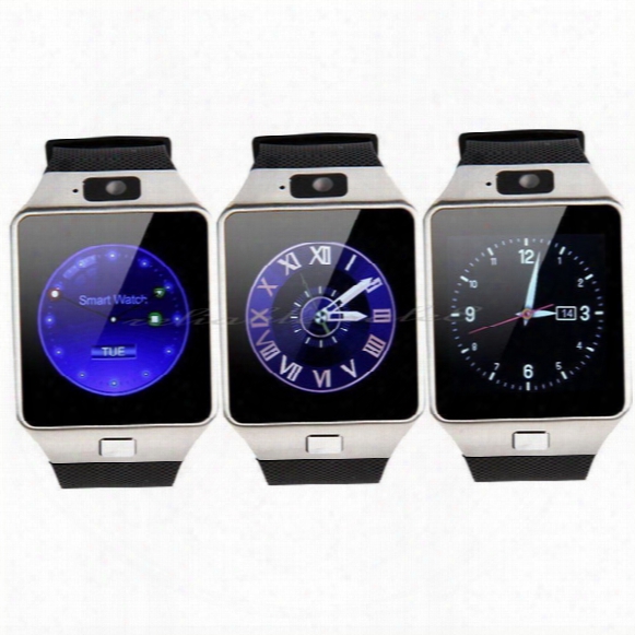 2017 New Smart Watch Dz09 With Camera Bluetooth Wristwatch Sim Card Smartwatch For Ios Android Phones Support Multi Languages
