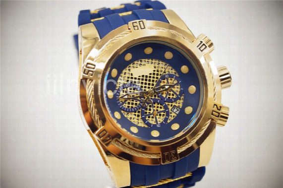 Good Presents Date Blue Watch Men Quartz Big Dials Waterproof Wristwatch Wrist Army Male Relogio Masculino Hodinky Fashion