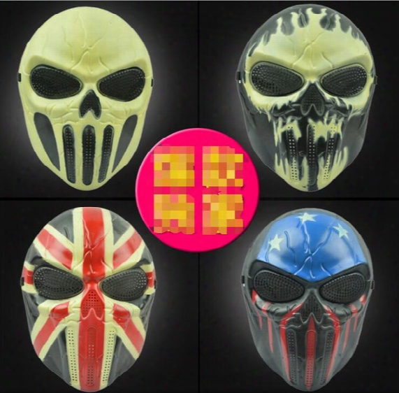 Halloween Chiefs Masks M06 Zombie Skull Mask Personalized Cs Full Face Skeleton Warrior Mask Game Mask Scary Ghost Mask For Halloween