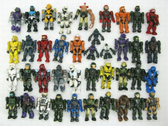 Lot 15pcs Random Mega Bloks Halo Quality Action Figure Game's Toy Collector Pack
