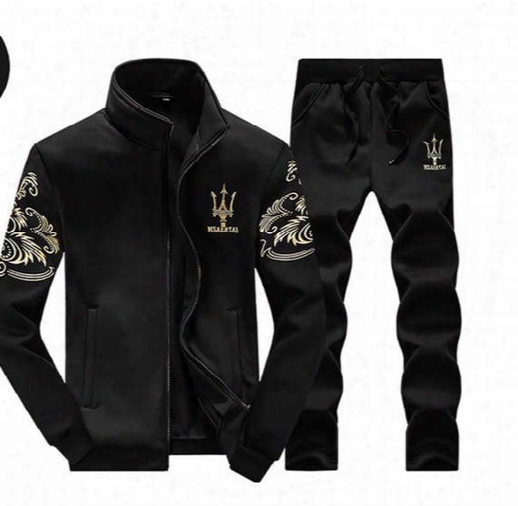 New Arrival Men's Tracksuit Baseball Joggers Warm Sportwear Sweatshirt Set Cardigan Printed Polo Track Suit 4xl