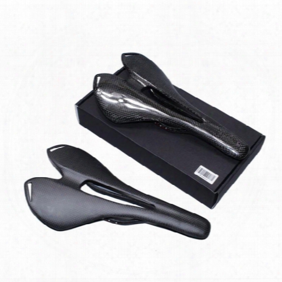No Standard 3k Full Carbon Fiber Road Mountain Bike Saddle Seat Bag Ultralight Carbon Fiber Seat Cushion 95g