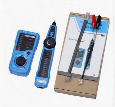 Rj11 Rj45 Cat5 Cat6 Telephone Wire Tracker Tracer Toner Ethernet Lan Network Cable Tester Detector Line Finder