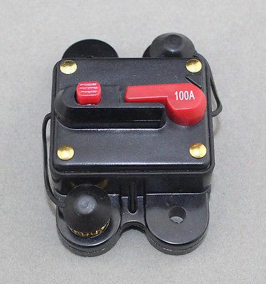 Wholesal E-100a Car Audio Inline Circuit Breaker Fuse For 12v Protection Skcb-01-100a