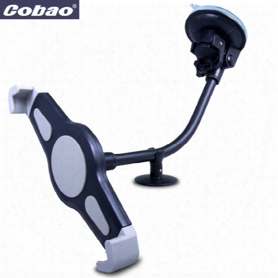 Wholesale- Gooseneck Soft Pipe Car Window Suction Mount Dashboard Holder For 3.5- 5.5 Inch Mobile Phone & 9-10 Inch Tablet Pc Stand